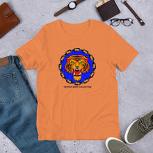 Load image into Gallery viewer, Tiger Chain Blue Short-Sleeve Unisex T-Shirt