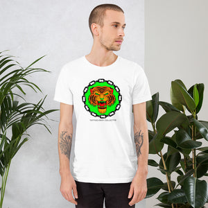 Tiger Chain Green Short-Sleeve Unisex T-Shirt