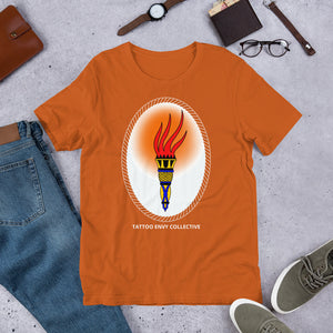 Torched Short-Sleeve Unisex T-Shirt