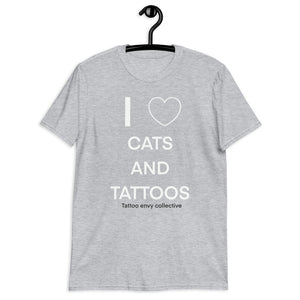Cats and Tattoos Short-Sleeve Unisex T-Shirt