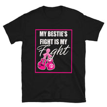 Load image into Gallery viewer, BESTIE BC AWARENESS Short-Sleeve Unisex T-Shirt